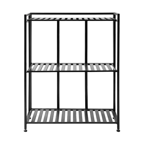 Étagère murale Manhattan Low 65,5x33x79,5 cm Black