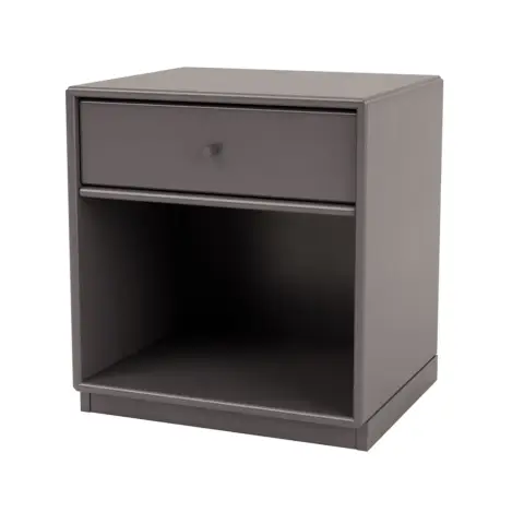 Table de chevet Dream coffee 35, socle 3 cm