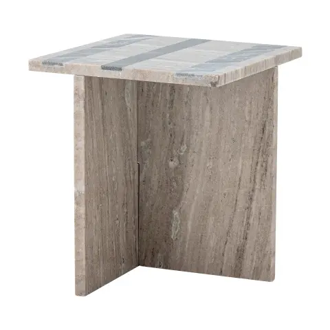 Table d'appoint Clea Marbre brun