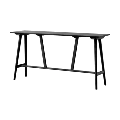 Table de bar In Between SK25 Counter Table Chêne laqué noir