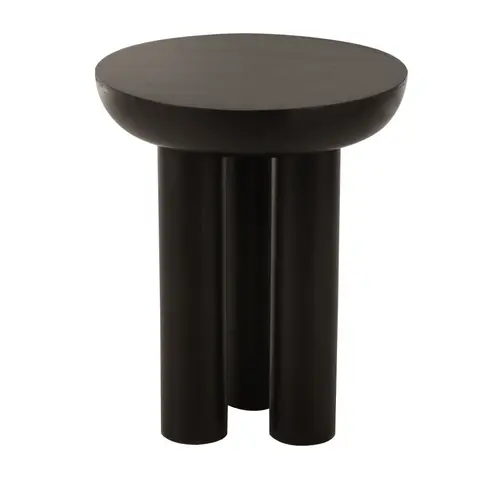 Table basse ronde trio bois de manguier