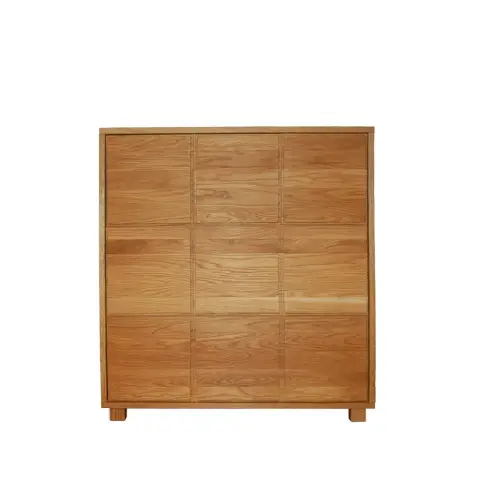 Commode 1 chêne huilé, 5 tiroirs