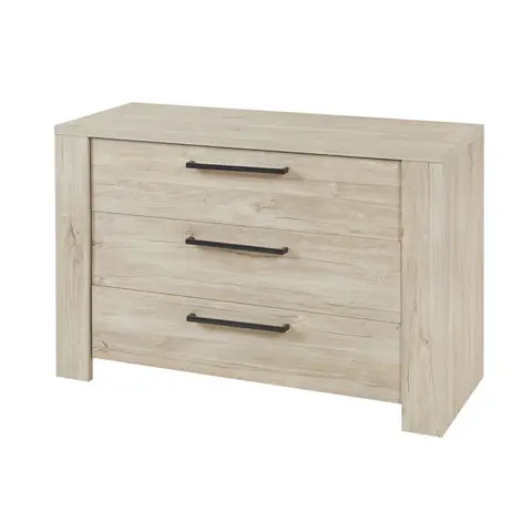 Commode adulte contemporaine chêne clair Venisio Chêne clair — Chêne clair