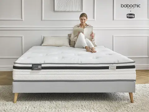 Ensemble matelas hybride + sommier BRIENNE édition limitée