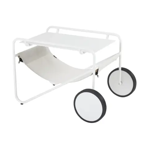 Table d'appoint Poul Table White-off white,
