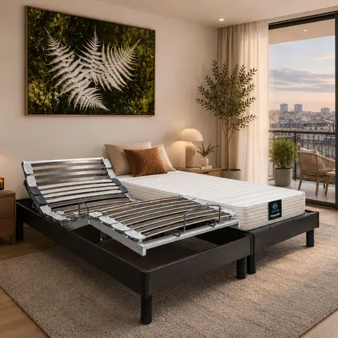 Matelas pour lit électrique 70x190 cm latex ferme Dunlopillo Dahlia 2