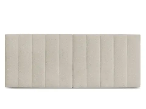 Tête de lit TIMO bouclette beige