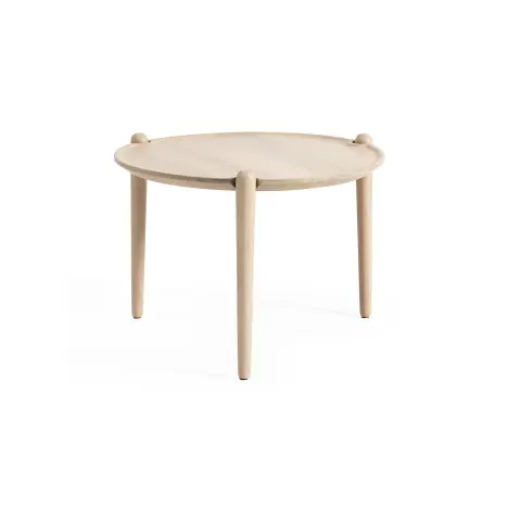 Table basse Aria Light oak, Ø50x37 cm