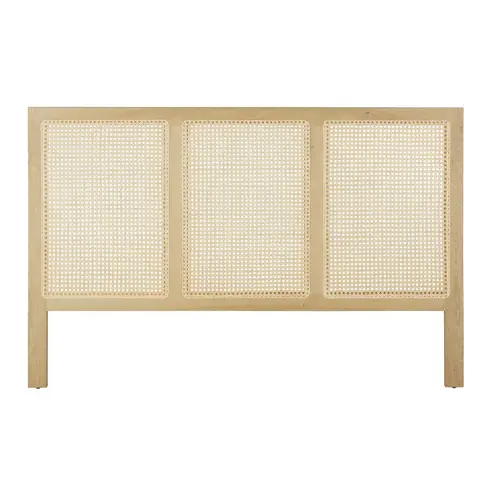 Tête de lit cannage en rotin pour couchage 140 et 160