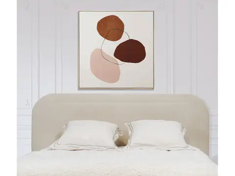 Tête de lit CASSIOPEE beige