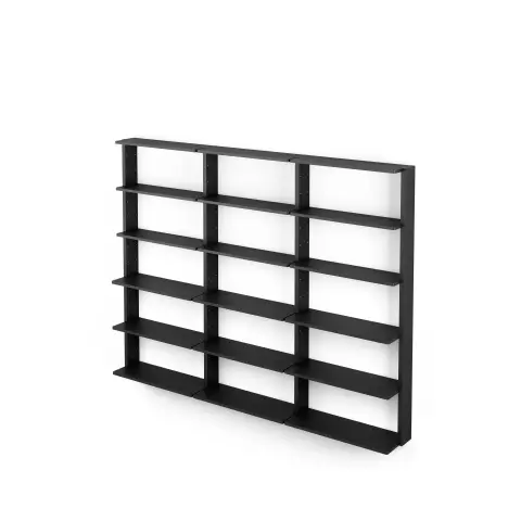 Étagère murale Gridlock - T3-A9-A9 Black stained Ash