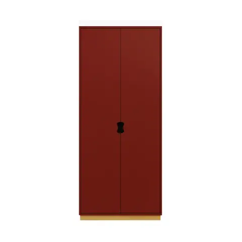 Armoire haute Snö F Brown red, profondeur :