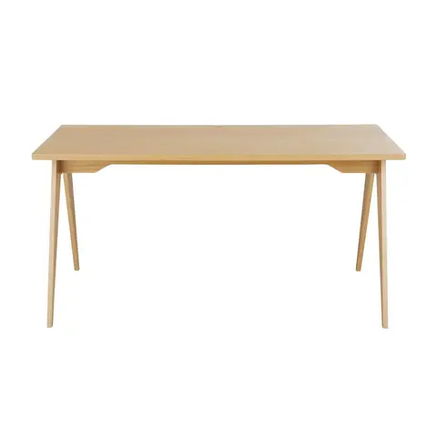 Bureau professionnel en chêne massif et placage chêne, L160 cm