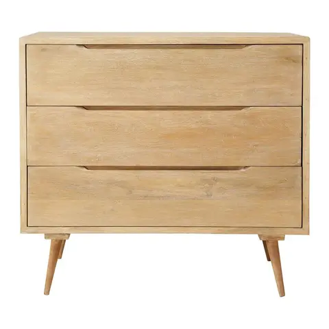 Commode en bois de manguier, L95 cm