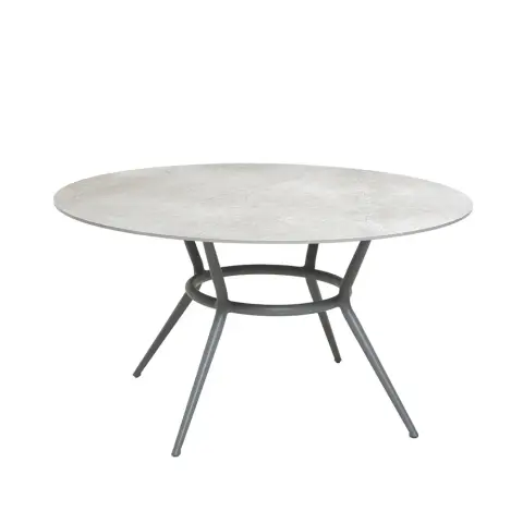 Table à manger ronde Joy Fossil grey-clair gris Ø