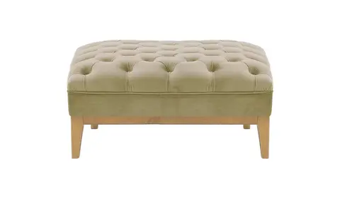 Pouf Chesterfield Modern Wood