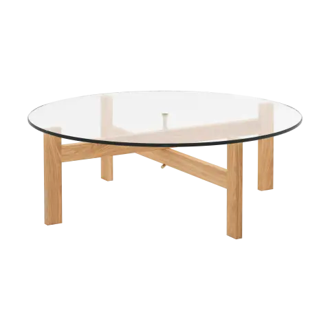 Table basse ronde Moebe Ø Chêne