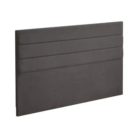 Tête de lit déco Thera tissé gris fumé 160 - Bultex