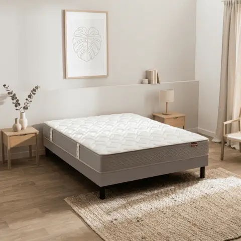 Ensemble Epeda L'Ailleurs + Sommier Confort Ferme