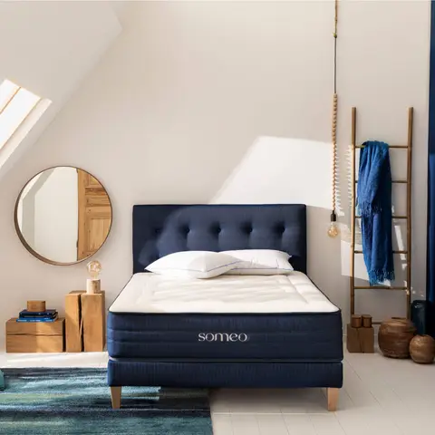 Matelas ressorts, latex et mémoire de forme Rêve 700