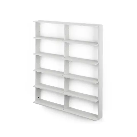 Étagère murale Gridlock - T2-A12-0 White stained Ash