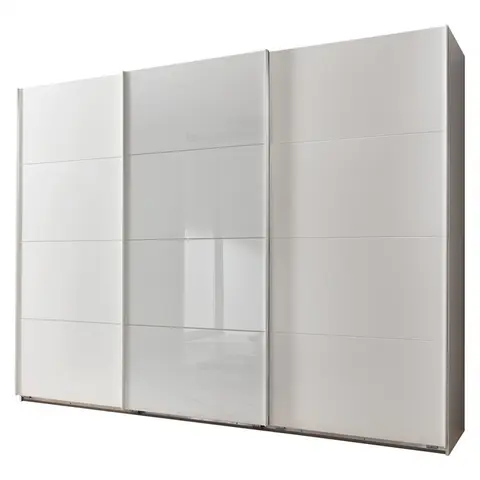 Armoire adulte moderne Cassel I Blanc ou graphite — Blanc ou graphite