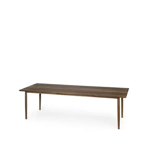Table à manger Arv Chêne huilé fumé