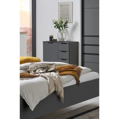 Commode moderne 81 cm graphite Matilda Graphite — Graphite
