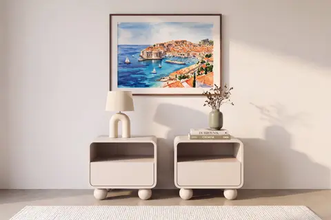 Lot Rihla - Table De Chevet 55 cm x 39 cm x 50 cm