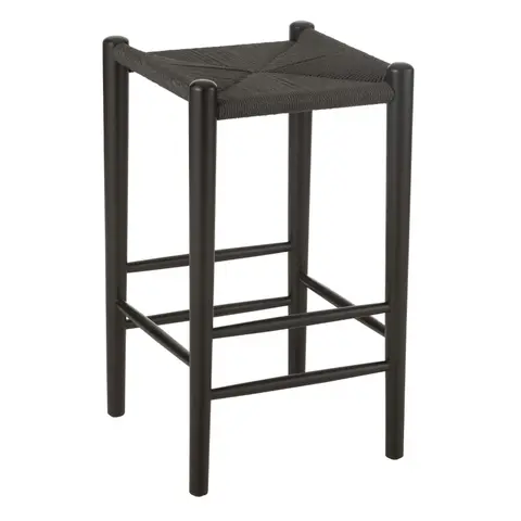 Tabouret de bar en bois vintage