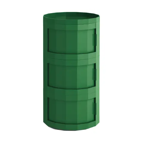 Table d’appoint Facet Cabinet 30 Spinach green