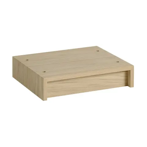 Socle système de rangement Stacked 43,5x35 cm Chêne