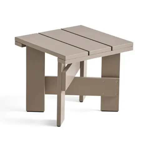Crate Low Table pin laqué London fog