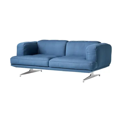 Canapé 2 places Inland AV22 Vidar 733 - aluminium poli