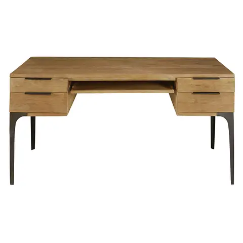 Bureau 4 tiroirs en manguier et acacia